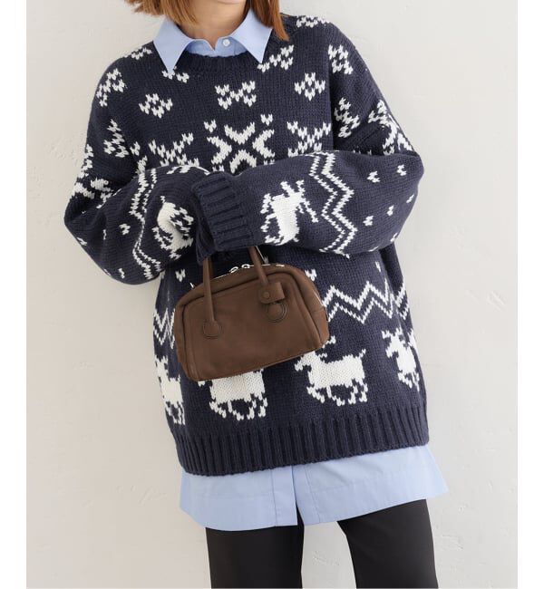 U by SPICK&SPAN「ノルディックニットプルオーバー」|ニット・セーター|