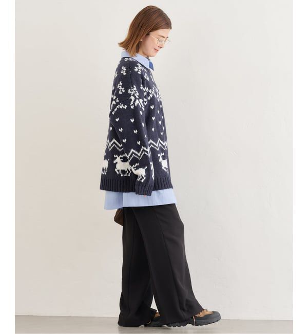 U by SPICK&SPAN「ノルディックニットプルオーバー」|ニット・セーター|