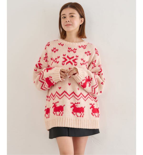 U by SPICK&SPAN「ノルディックニットプルオーバー」|ニット・セーター|