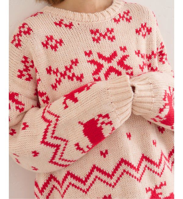 U by SPICK&SPAN「ノルディックニットプルオーバー」|ニット・セーター|