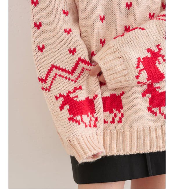 U by SPICK&SPAN「ノルディックニットプルオーバー」|ニット・セーター|