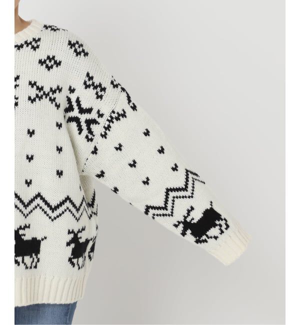 U by SPICK&SPAN「ノルディックニットプルオーバー」|ニット・セーター|