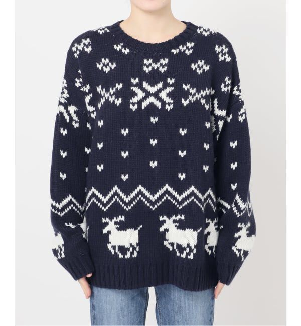 U by SPICK&SPAN「ノルディックニットプルオーバー」|ニット・セーター|