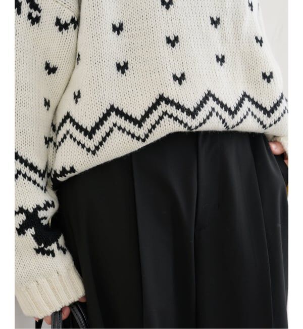 U by SPICK&SPAN「ノルディックニットプルオーバー」|ニット・セーター|