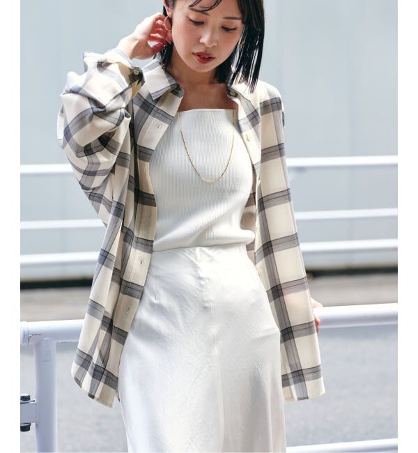 NOBLE「ビエラチェックエフォートレスシャツ」|シャツ・ブラウス|