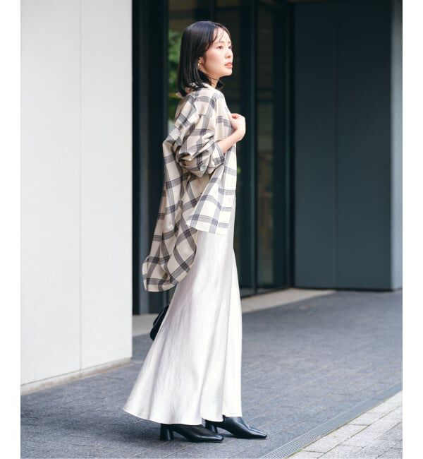 NOBLE「ビエラチェックエフォートレスシャツ」|シャツ・ブラウス|