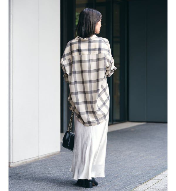 NOBLE「ビエラチェックエフォートレスシャツ」|シャツ・ブラウス|