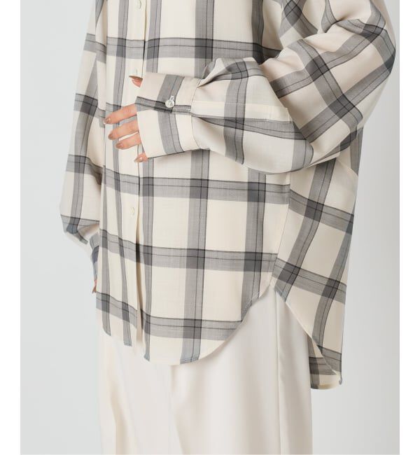 NOBLE「ビエラチェックエフォートレスシャツ」|シャツ・ブラウス|