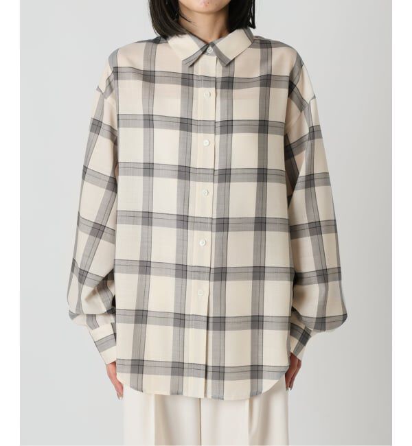 NOBLE「ビエラチェックエフォートレスシャツ」|シャツ・ブラウス|