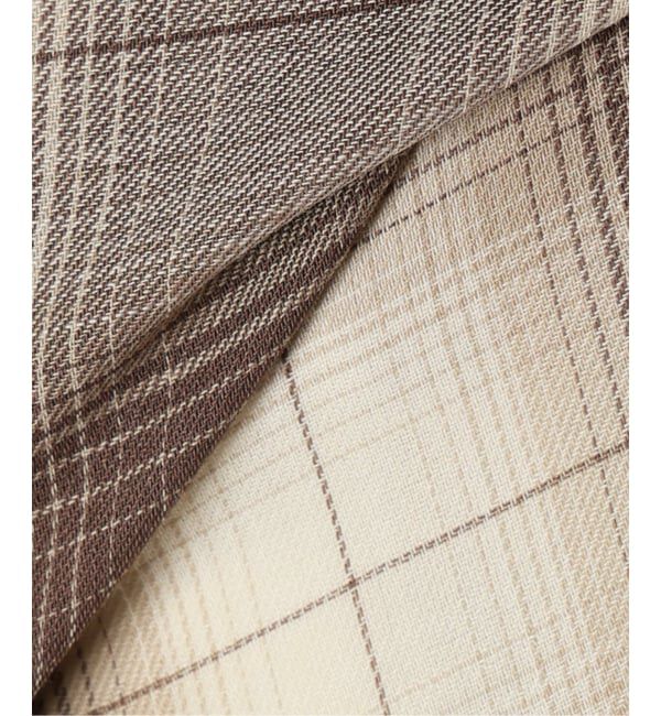 NOBLE「ビエラチェックエフォートレスシャツ」|シャツ・ブラウス|