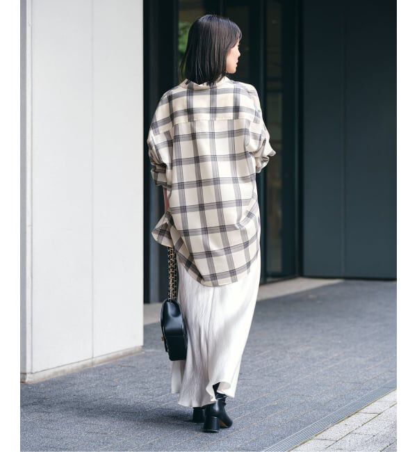 NOBLE「ビエラチェックエフォートレスシャツ」|シャツ・ブラウス|