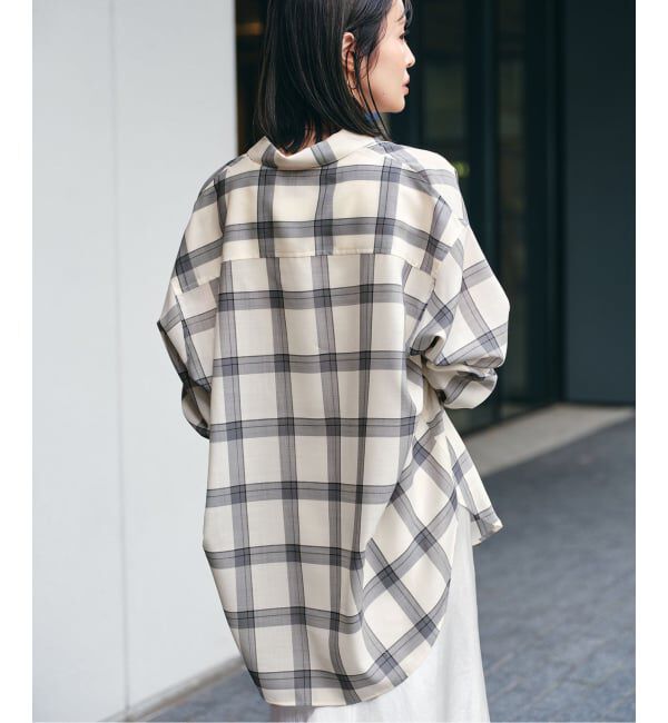 NOBLE「ビエラチェックエフォートレスシャツ」|シャツ・ブラウス|