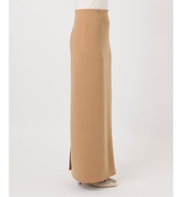 NOBLE「《追加》【洗える】コンフォートジャージーライクタイトスカート7」|スカート|