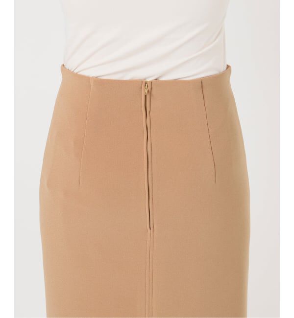 NOBLE「《追加》【洗える】コンフォートジャージーライクタイトスカート7」|スカート|