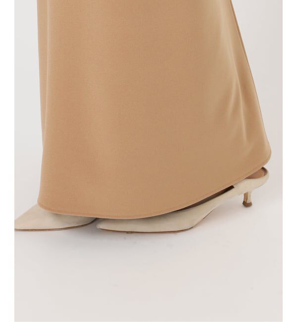 NOBLE「《追加》【洗える】コンフォートジャージーライクタイトスカート7」|スカート|