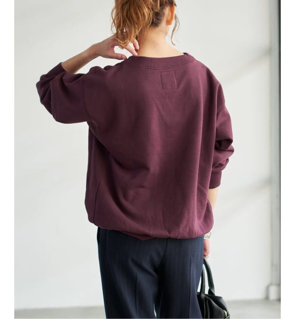 Spick and Span「《追加2》La Hutte / ラ ユット 別注Vネックスウェット*」|スウェット・ジャージ|