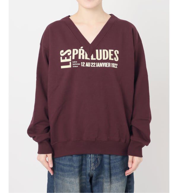 Spick and Span「《追加2》La Hutte / ラ ユット 別注Vネックスウェット*」|スウェット・ジャージ|