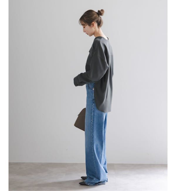 NOBLE「《追加・WEB限定カラー》ワークディテールドレープシャツ」|シャツ・ブラウス|