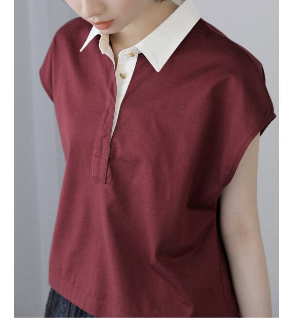  「【洗える】コットンラガーシャツ」|Tシャツ・カットソー|