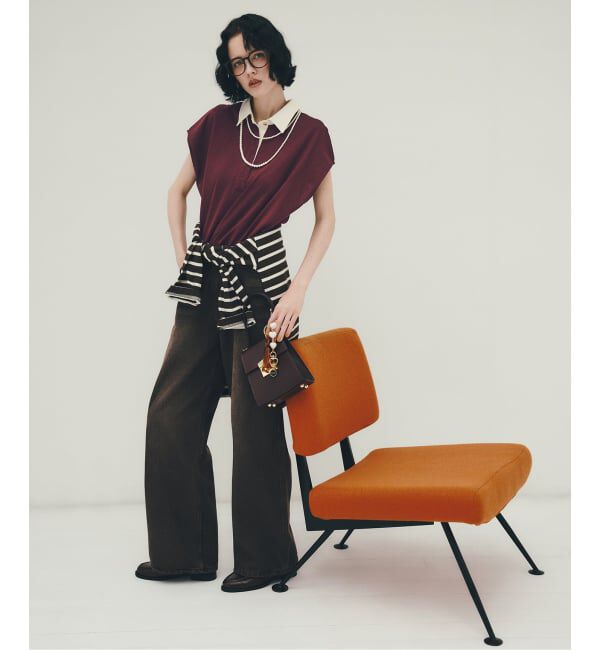  「【洗える】コットンラガーシャツ」|Tシャツ・カットソー|