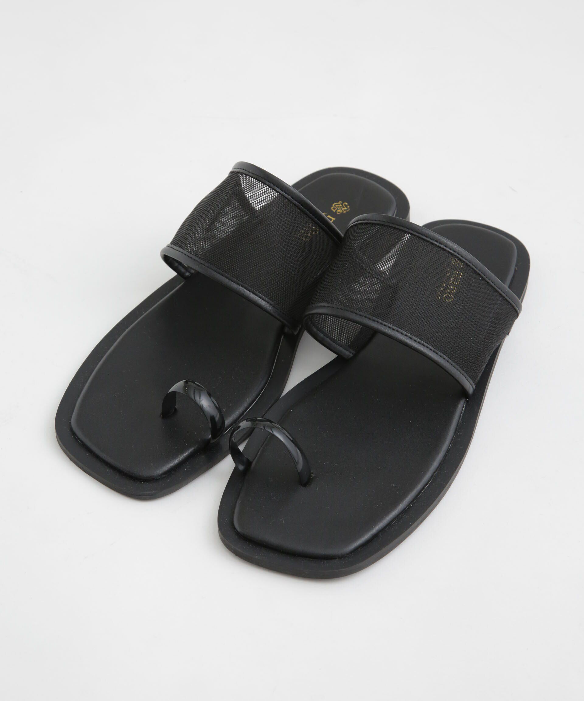 nano･universe「LB.04/メッシュコンビフラットサンダル」|サンダル|