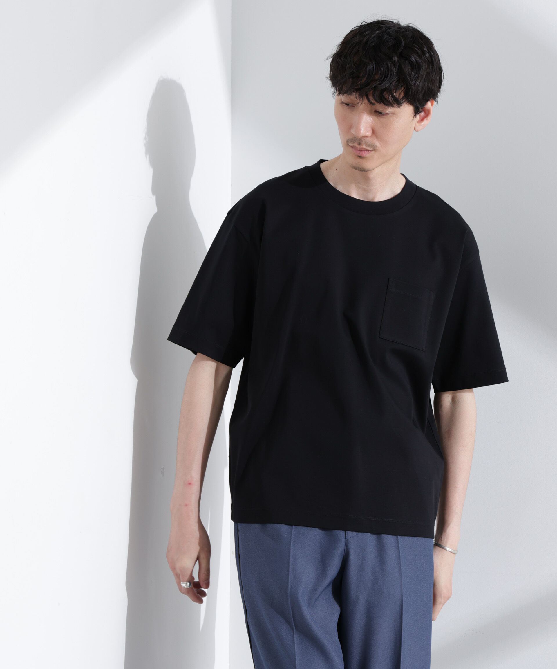  「アンチスメル BIGTシャツ 半袖」|Tシャツ・カットソー|ブラック