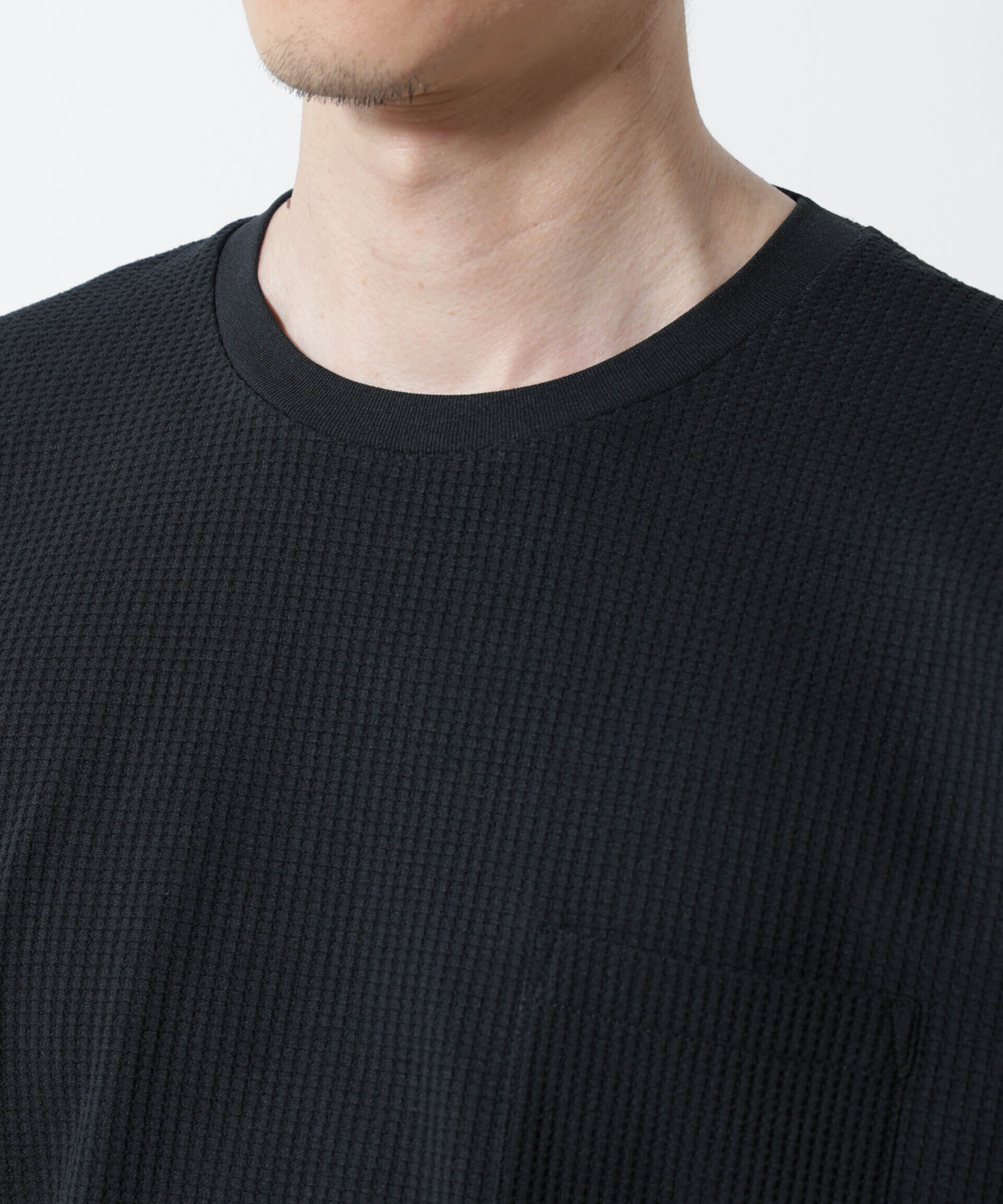 nano･universe「ドライソフトワッフルTシャツ 半袖」|Tシャツ・カットソー|