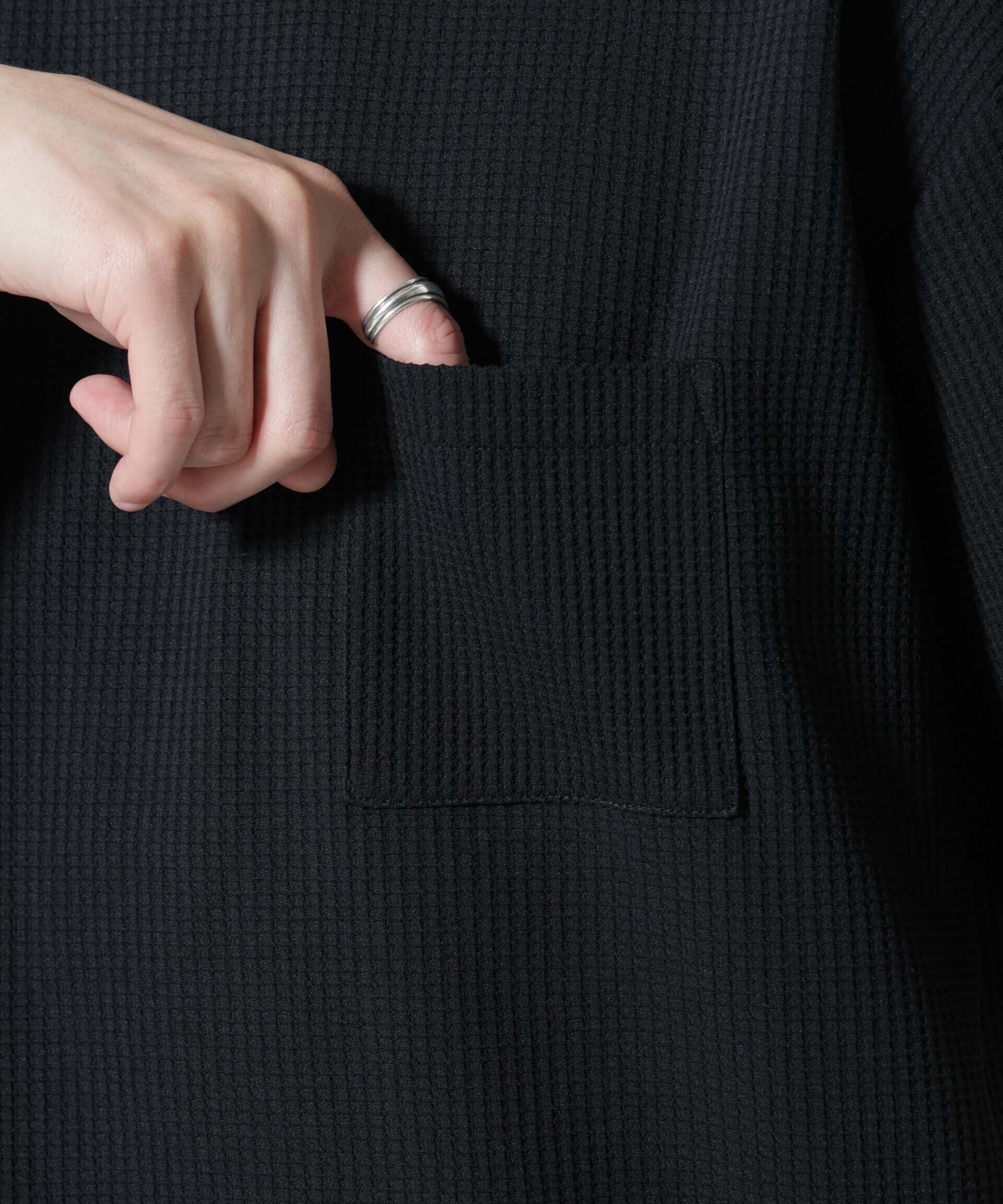 nano･universe「ドライソフトワッフルTシャツ 半袖」|Tシャツ・カットソー|