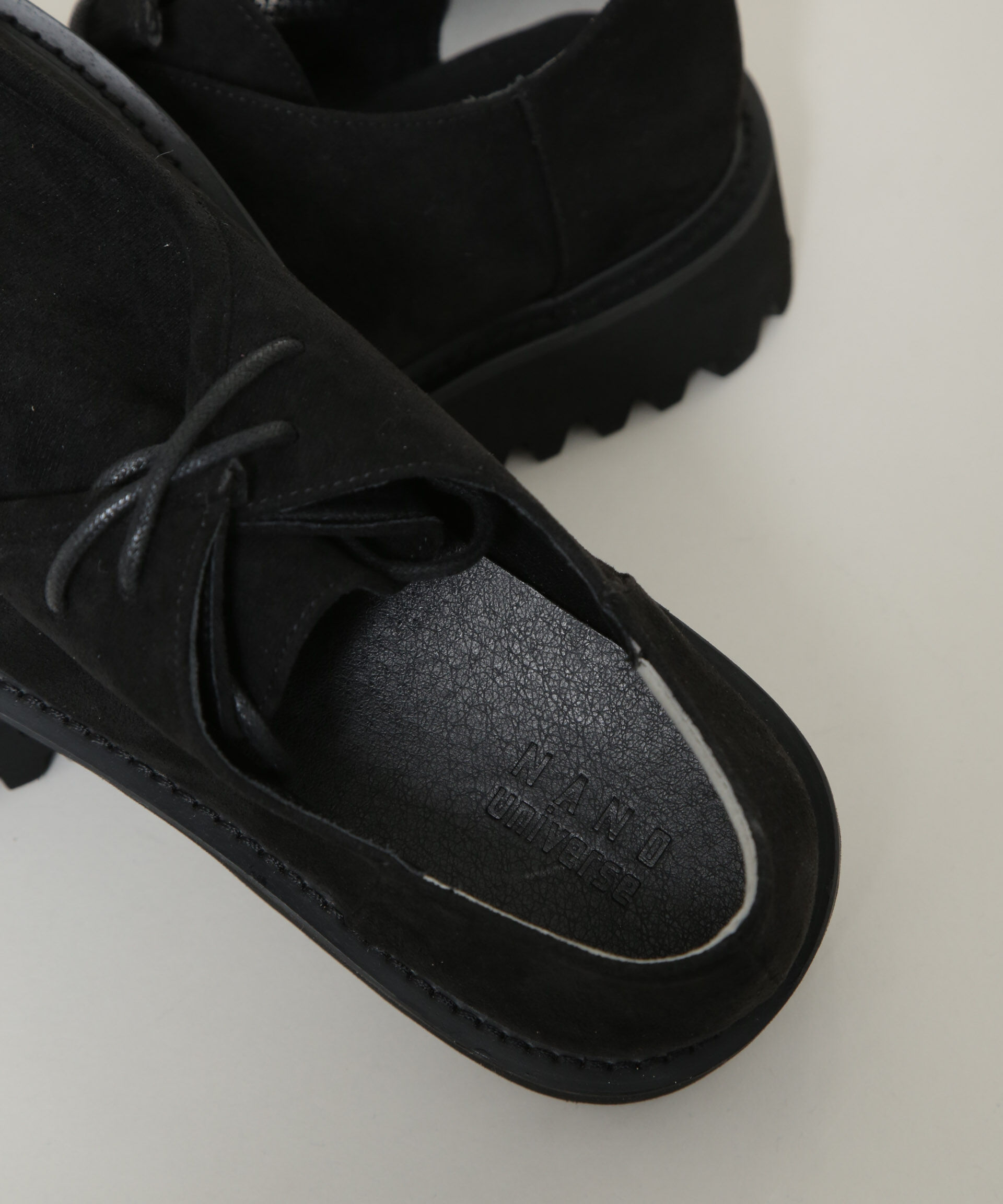 nano･universe「チロリアンボリュームソールシューズ」|ビジネス・ドレスシューズ|