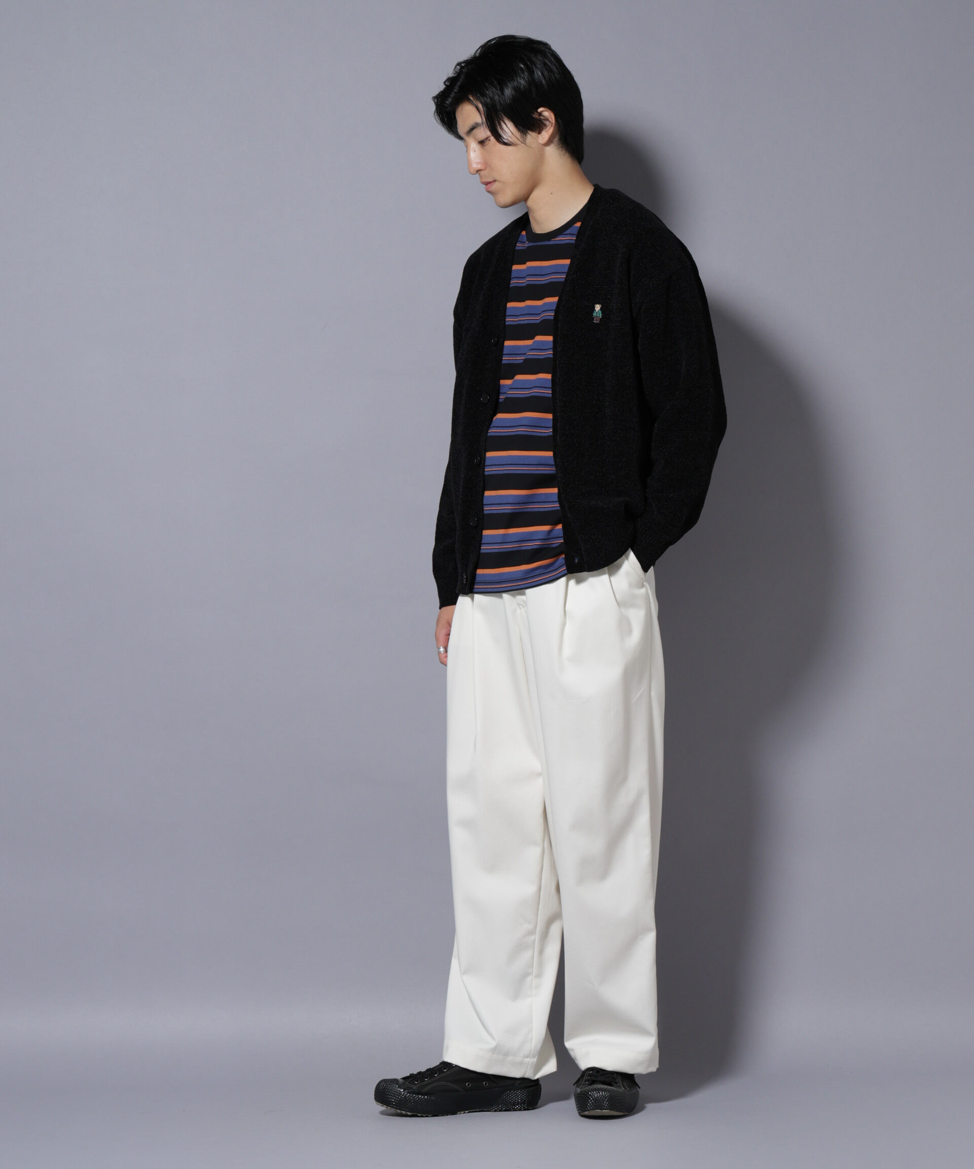 nano･universe「ナノベアモールニットカーディガン」|ニット・セーター|