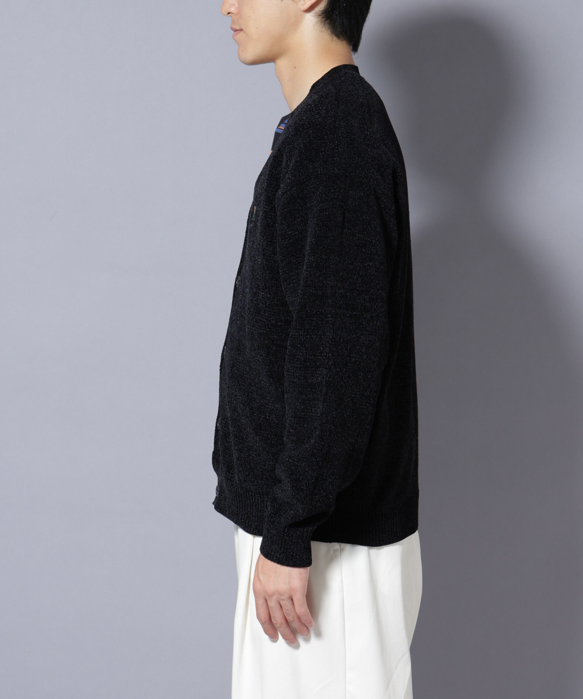 nano･universe「ナノベアモールニットカーディガン」|ニット・セーター|