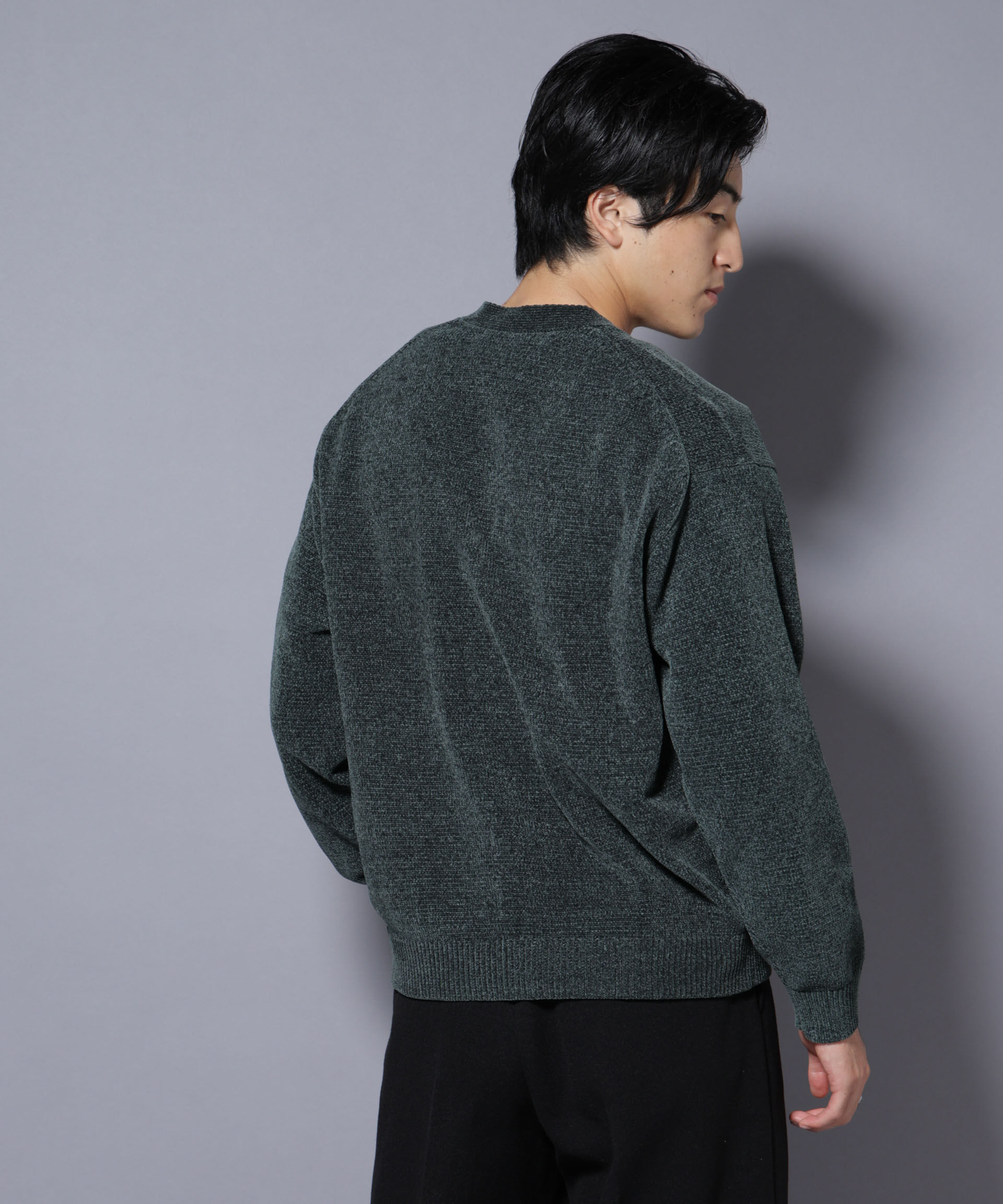 nano･universe「ナノベアモールニットカーディガン」|ニット・セーター|