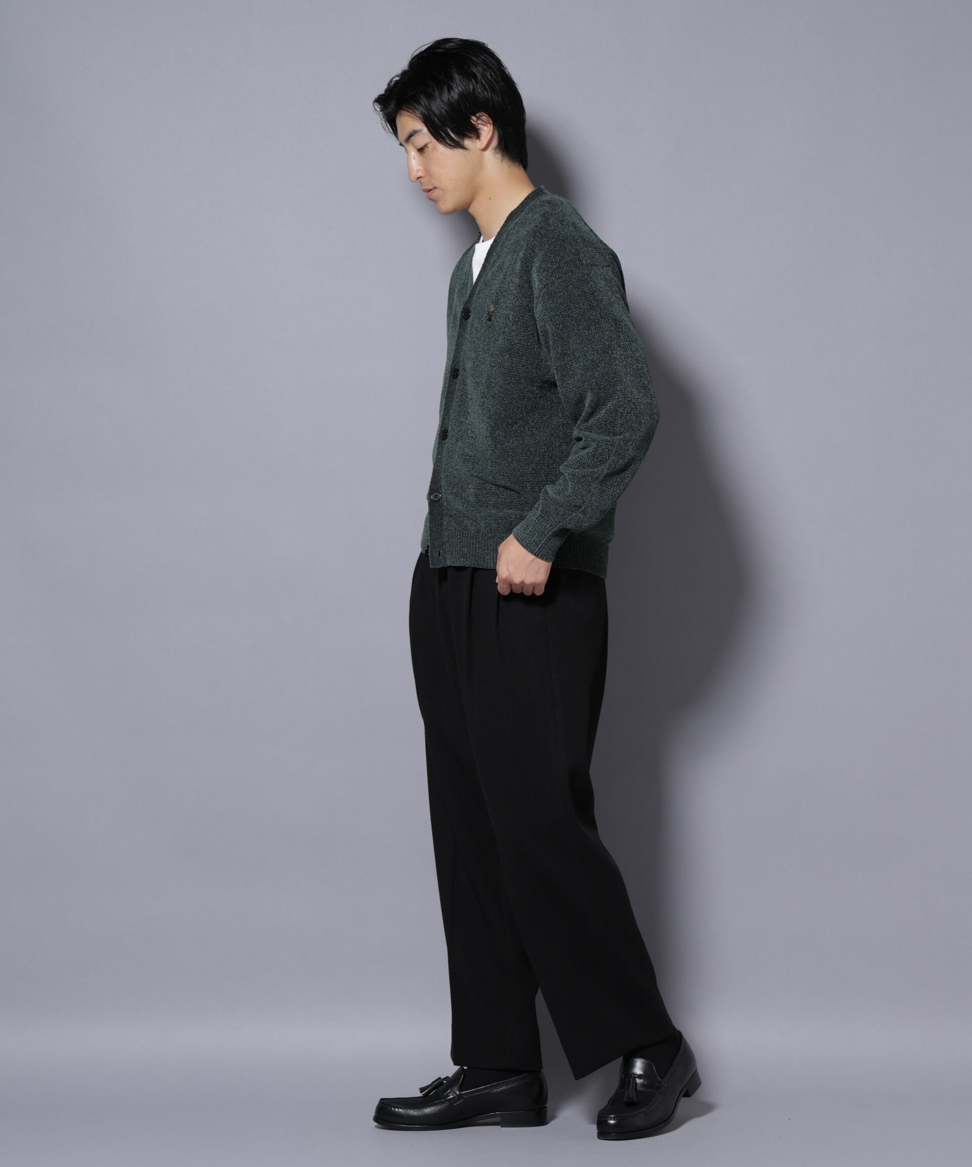 nano･universe「ナノベアモールニットカーディガン」|ニット・セーター|