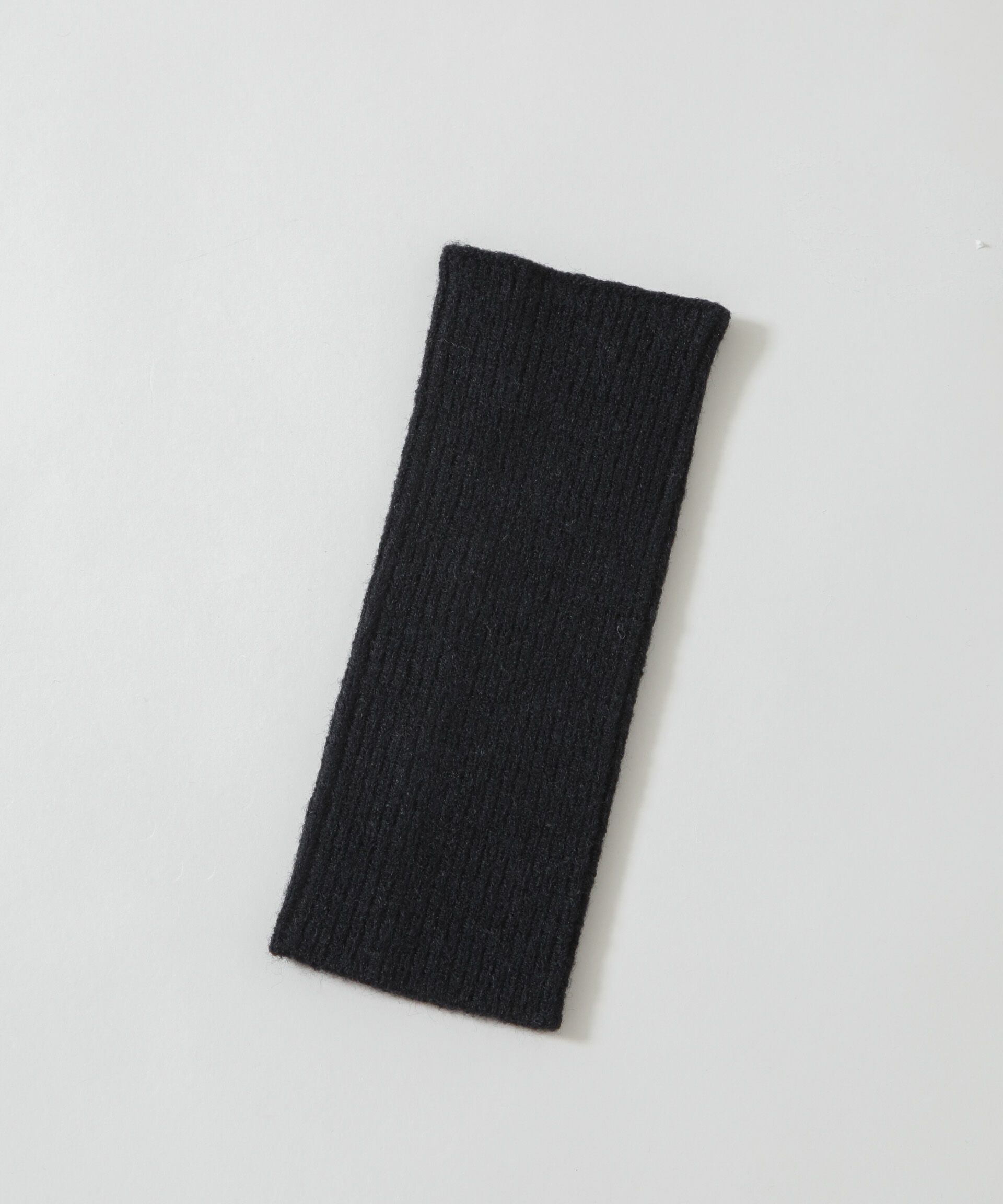 nano･universe「リブニットアームウォーマー」|手袋|