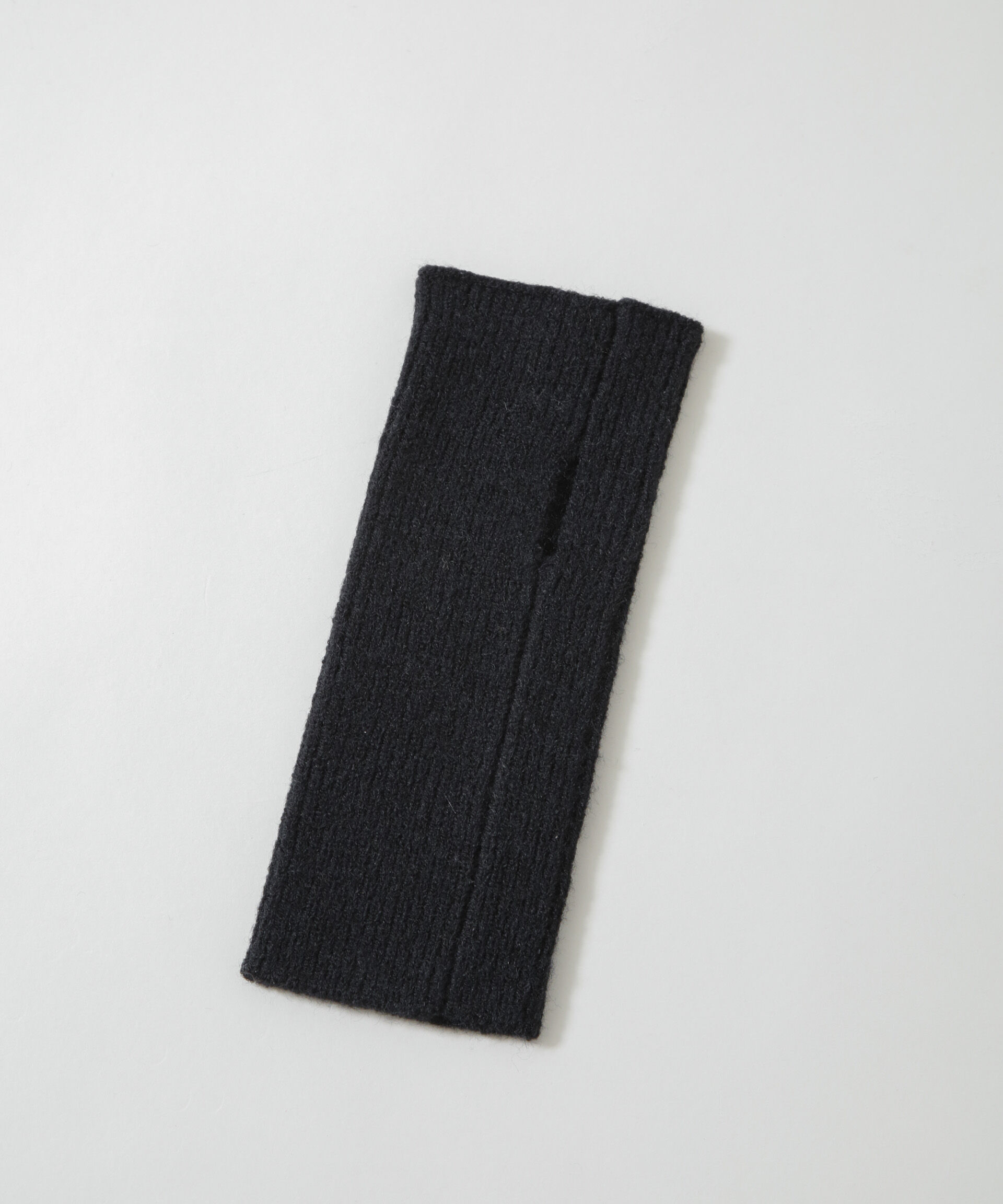 nano･universe「リブニットアームウォーマー」|手袋|