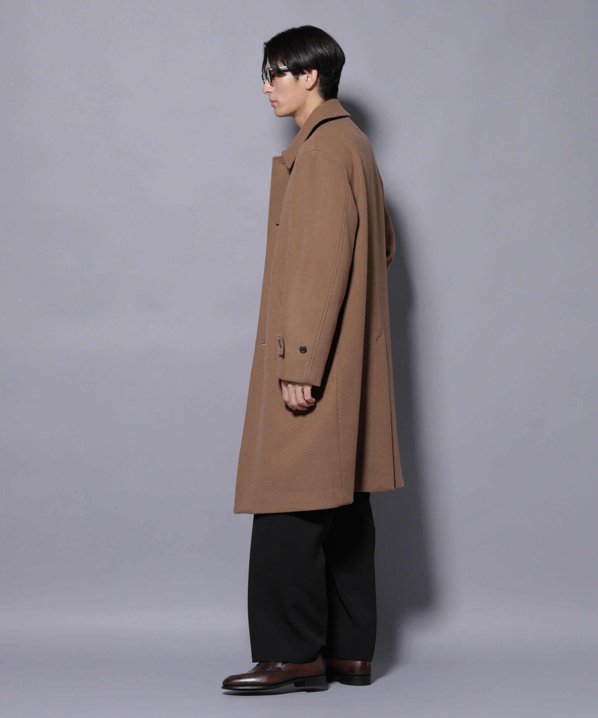 nano･universe「ウールカシミヤメルトンシングルコート」|その他|