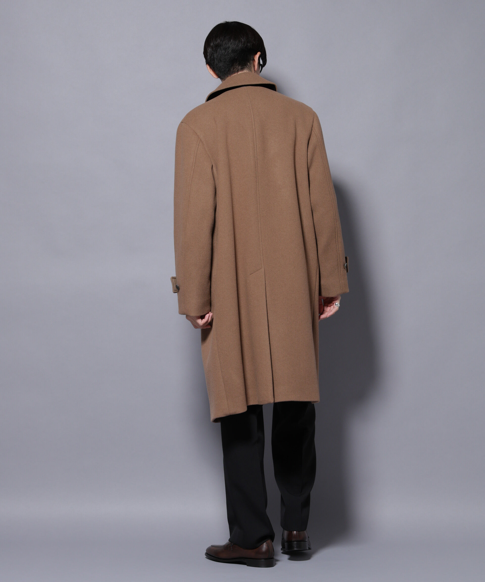 nano･universe「ウールカシミヤメルトンシングルコート」|その他|