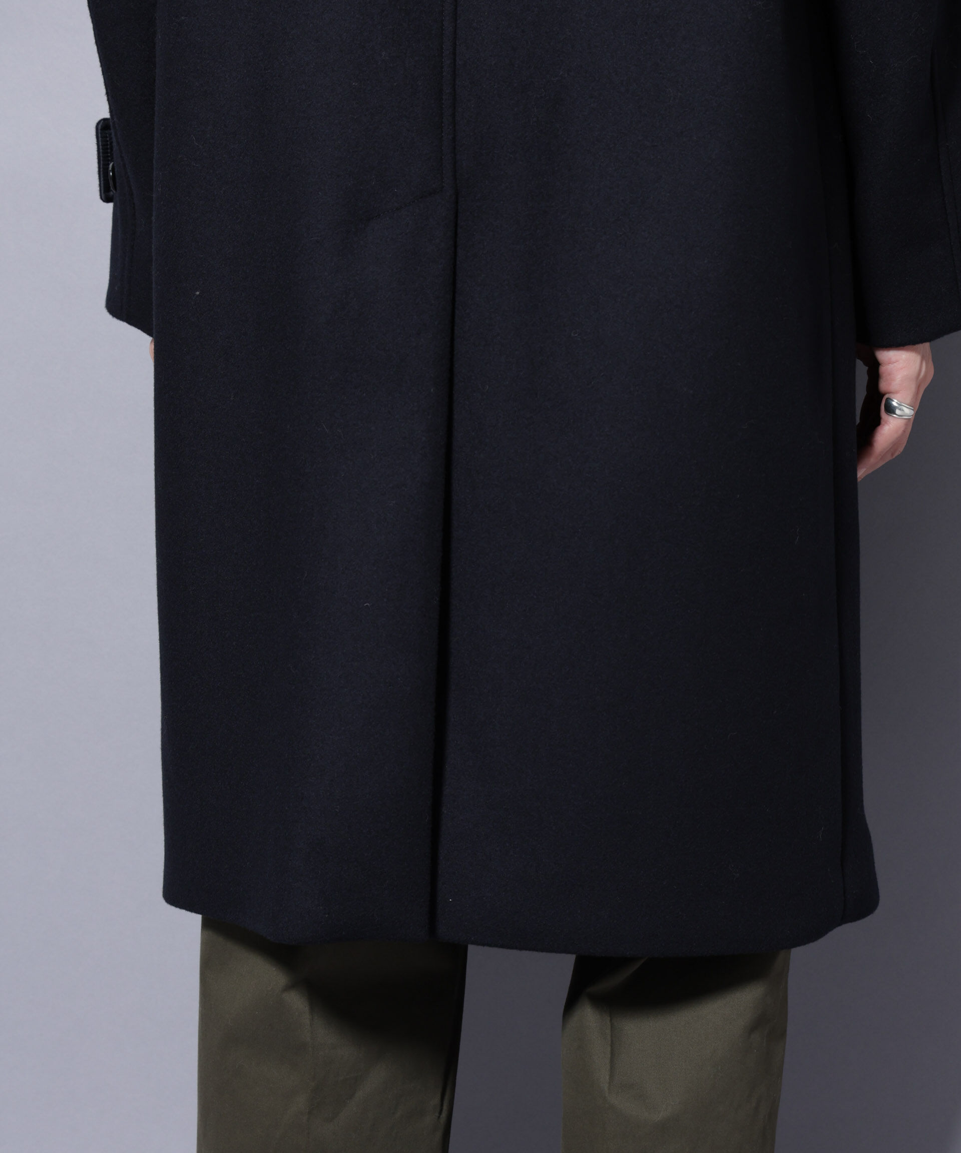 nano･universe「ウールカシミヤメルトンシングルコート」|その他|