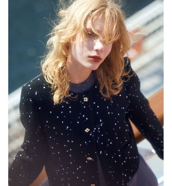 組曲「バウンディングシャーティング バンドカラーフリル ブラウス」|シャツ・ブラウス|