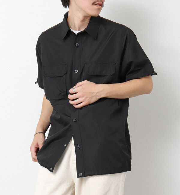 NOLLEY'S goodman「【TAION/タイオン】ノンダウン ミリタリー アジャスト半袖シャツ 25SS」|シャツ・ブラウス|