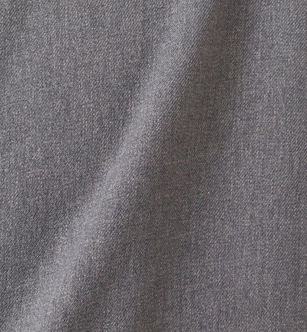 NOLLEY'S goodman「《セットアップ対応》LANATEC ウーステッドサージストレッチ マオカラーシャツブルゾン」|ブルゾン・スタジャン|