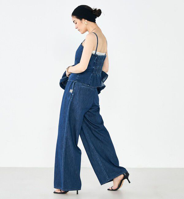 Rie Miller「【RM denim】2WAYデニムビスチェ」|キャミソール|