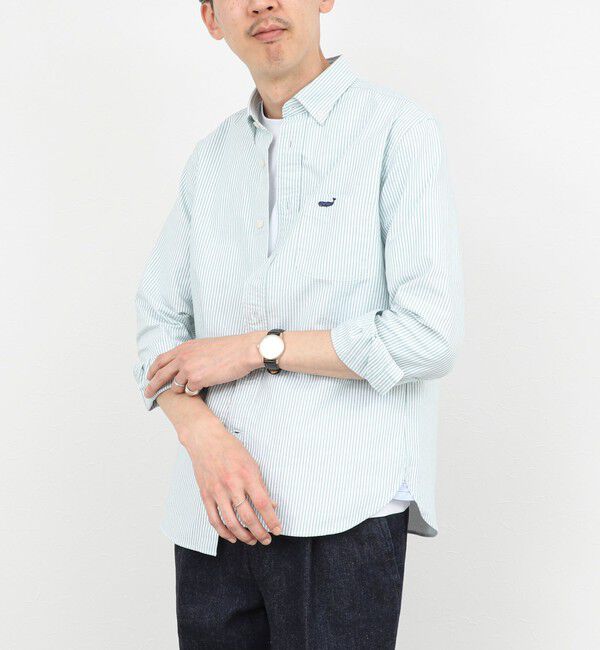 NOLLEY'S goodman「TRADITIONAL OX クジラBD オックス ボタンダウンシャツ 26SS」|シャツ・ブラウス|