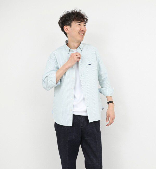 NOLLEY'S goodman「TRADITIONAL OX クジラBD オックス ボタンダウンシャツ 26SS」|シャツ・ブラウス|