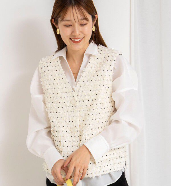 NOLLEY'S「45th limited editionフラッグカラミジレ」|ベスト・ジレ|