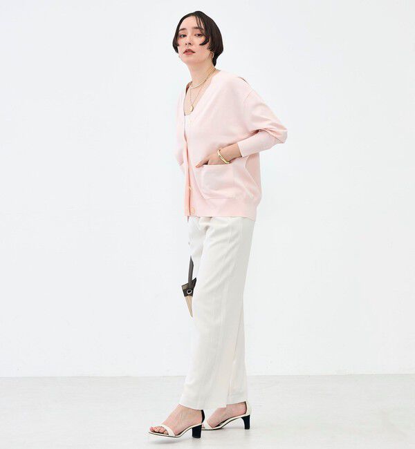 NOLLEY'S sophi「《手洗い可能》マルチファンクションVネックカーディガン」|カーディガン|