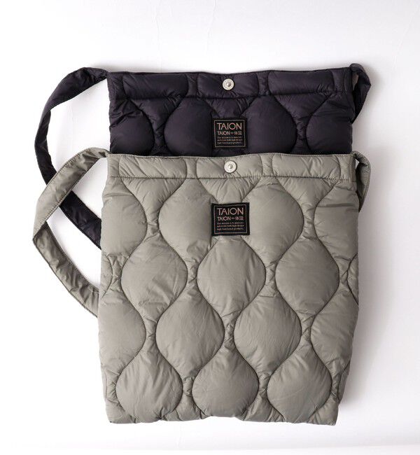 NOLLEY'S goodman「【TAION / タイオン】MILITARY CROSS BODY DOWN BAG M TAION-BG05ALSML-M」|ショルダー・メッセンジャー|