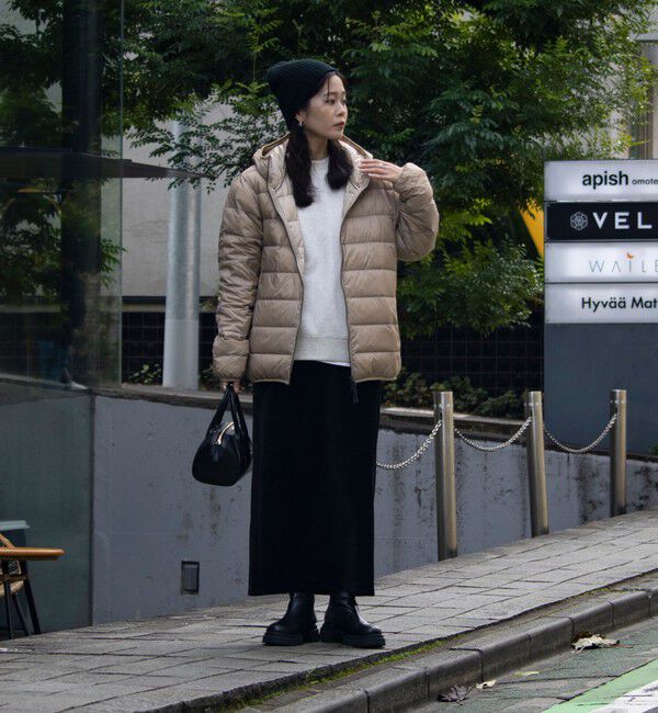 GLOSTER「【昨年ヒットの別注ダウンが新色追加で再登場！】GLOSTER別注 TAIONパッカブルフーディダウン」|ダウン|