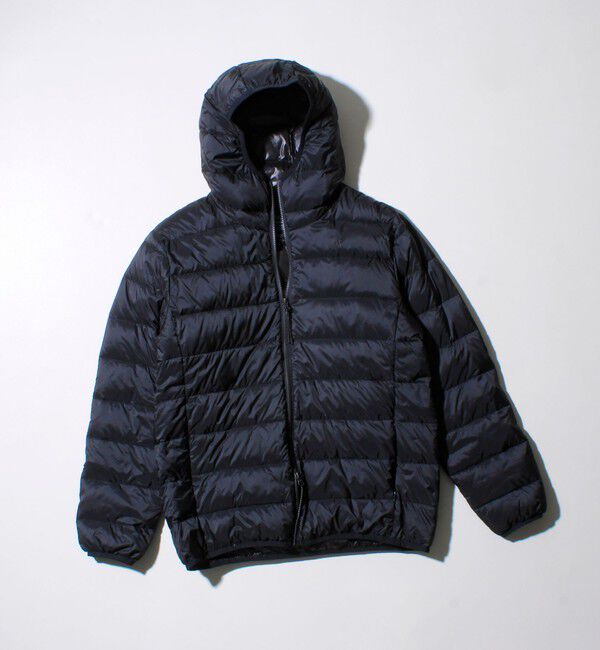 GLOSTER「【昨年ヒットの別注ダウンが新色追加で再登場！】GLOSTER別注 TAIONパッカブルフーディダウン」|ダウン|ブラック