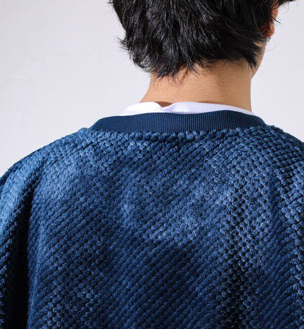 GLOSTER「【とろける暖かさ】パイナップルフリースクルーネックスウェット」|スウェット・ジャージ|